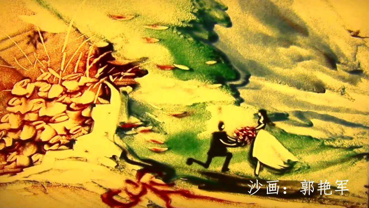 梦幻沙画艺术之旅，最新沙画作品欣赏🎨